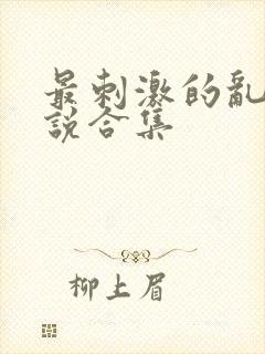 最刺激的乱岳小说合集