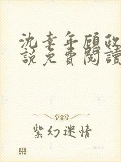 沈幸年顾政的小说免费阅读