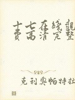 十七在线观看免费高清完整版电视剧