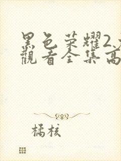 黑色荣耀2免费观看全集高清版