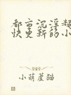 都市沉浮超前超快更新的小说