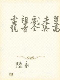 电视剧老舅免费观看全集高清封面