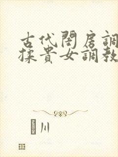 古代闺房调教h揉贵女调教记封面