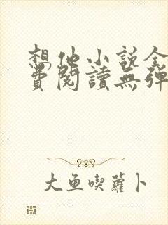 想他小说全文免费阅读无弹窗