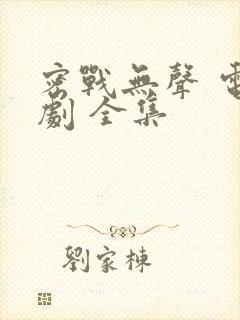 密战无声 电视剧 全集