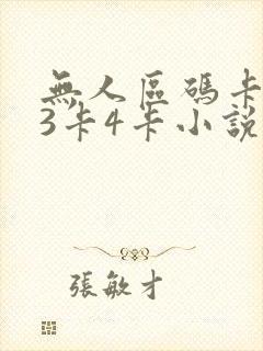 无人区码卡二卡3卡4卡小说