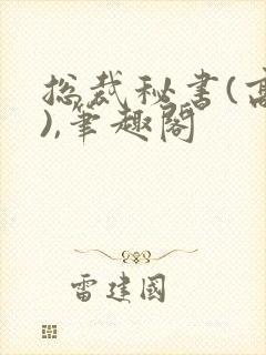 总裁秘书(高干),笔趣阁