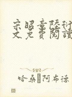 宋昭意陆衍辞全文免费阅读无弹窗