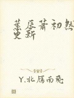 叶辰萧初然最快更新封面