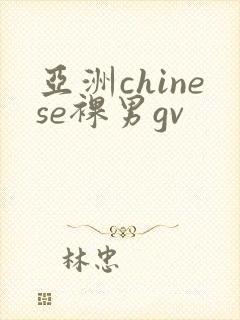 亚洲chinese裸男gv