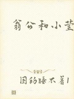 翁公和小莹