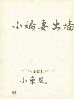 小娇妻出墙记
