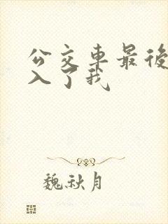 公交车最后一排入了我