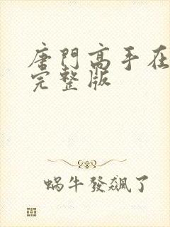 唐门高手在异世完整版