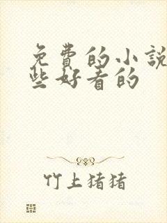 免费的小说有哪些好看的