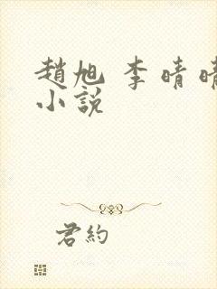 赵旭 李晴晴 小说