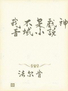 我不是戏神三九音域小说封面