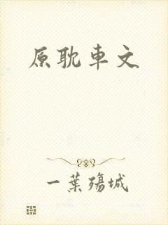 原耽车文
