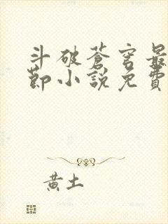 斗破苍穹最新章节小说免费阅读