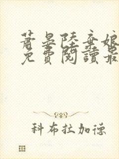 萧晏陆弃娘小说免费阅读最新章节封面