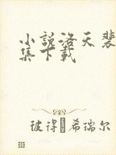 小说洛天裴容全集下载