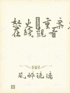 怒火·重案免费在线观看封面