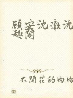 顾安沈澈沈清笔趣阁