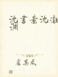 沈书意沈澈顾临渊