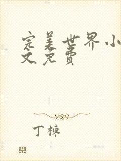 完美世界小说全文免费