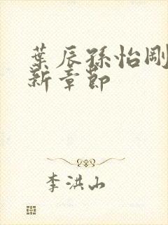 叶辰孙怡刚刚更新章节