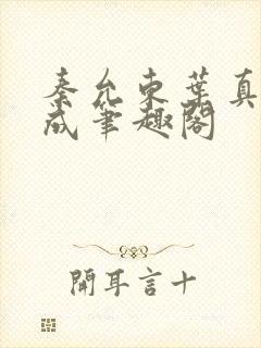 秦允东叶真章高成笔趣阁