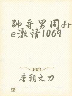 帅哥男同free激情1069