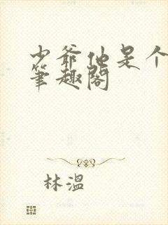 少爷他是个婊子笔趣阁