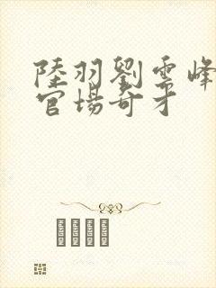 陆羽刘云峰小说官场奇才