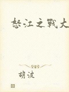 怒江之战大结局封面