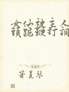 女仙被主人拽奶头跪鞭打调教小说