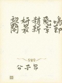 黎妍赵飞鸣笔趣阁最新章节更新