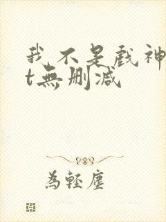 我不是戏神txt无删减