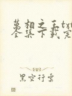 万相之王txt全集下载完本免费