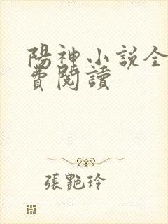 阳神小说全文免费阅读