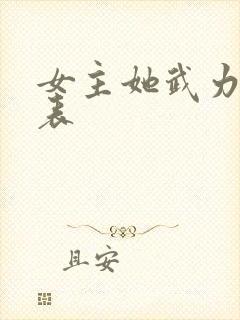 女主她武力值爆表