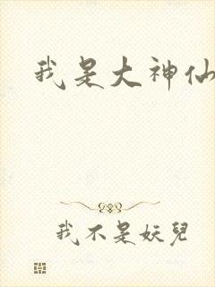 我是大神仙小说