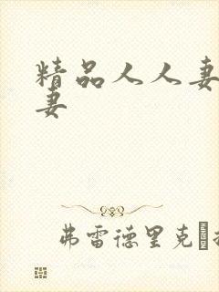 精品人人妻人人妻