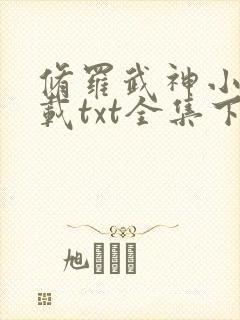 修罗武神小说下载txt全集下载封面