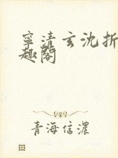 宁清玄沈折羽笔趣阁