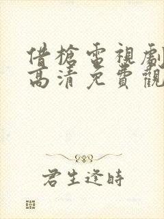 借枪电视剧全集高清免费观看