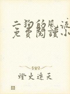 二狗的风流人生免费阅读小说