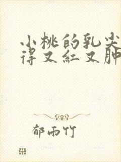 小桃的乳尖被吸得又红又肿