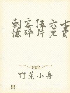 刺客伍六七之记忆碎片免费观看完整版封面