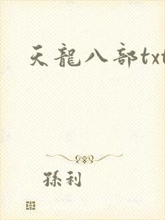 天龙八部txt